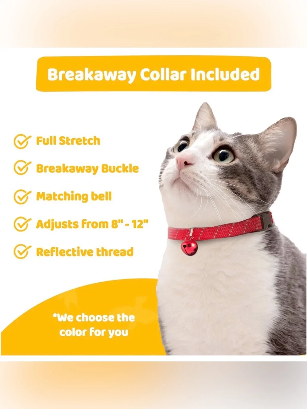 Cat collar cover birdsbesafe and breakaway collar, set of 4